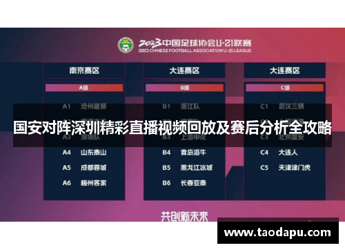 国安对阵深圳精彩直播视频回放及赛后分析全攻略